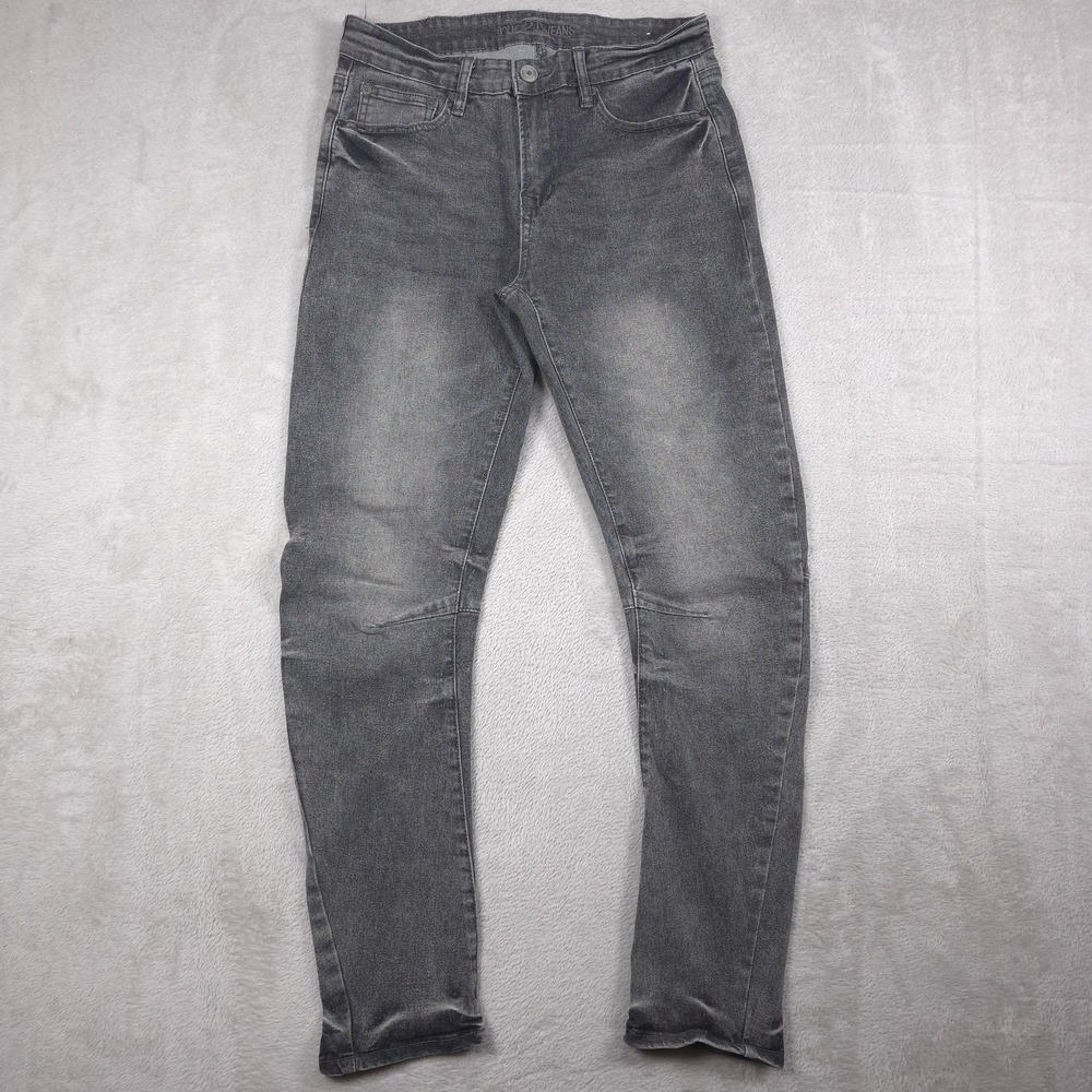 Rue21 Jeans Mens 30x30 Gray Skinny Arc Supreme Flex Slim Stretch Denim Casual
